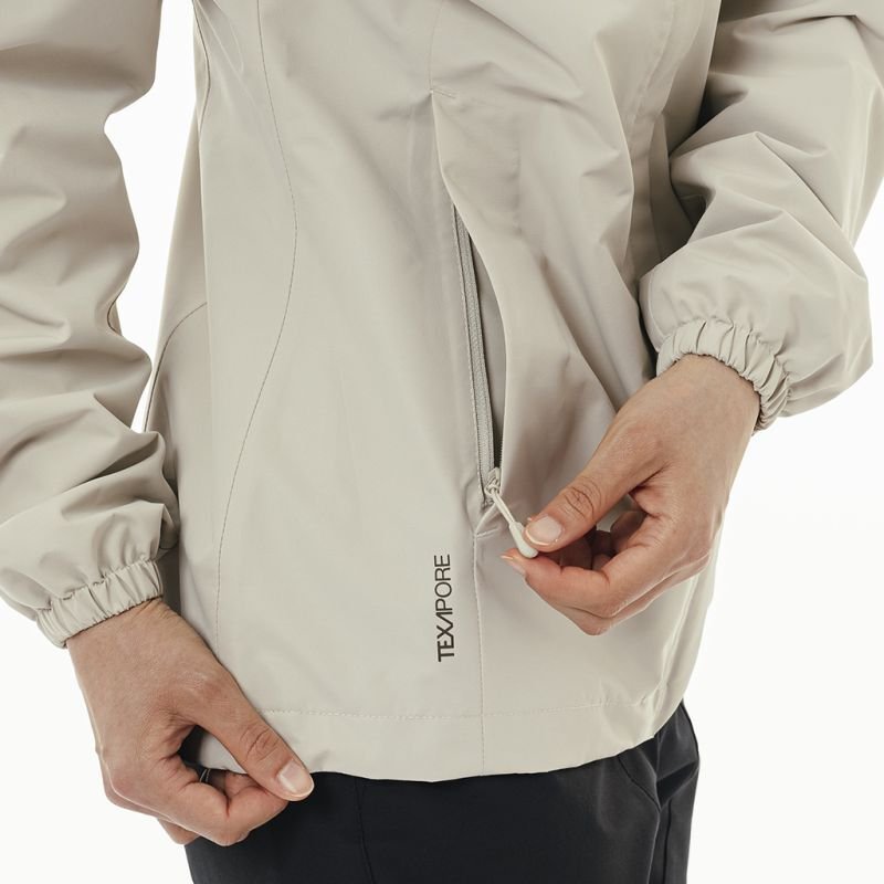 8721136008785 vodan 2.0 long jkt wmn, beige (olifant skin D26969-D908-G106), M