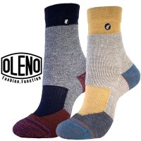 OLENO パフォーマンスウールクルー中厚