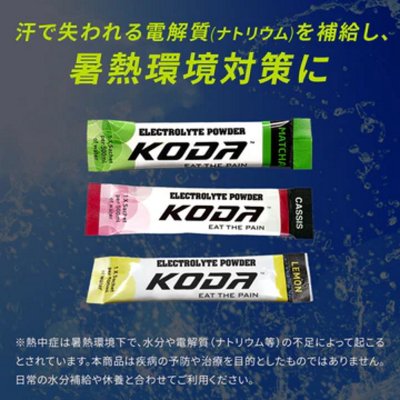 画像4: KODA ELECTROLYTE POWDER (LEMON)