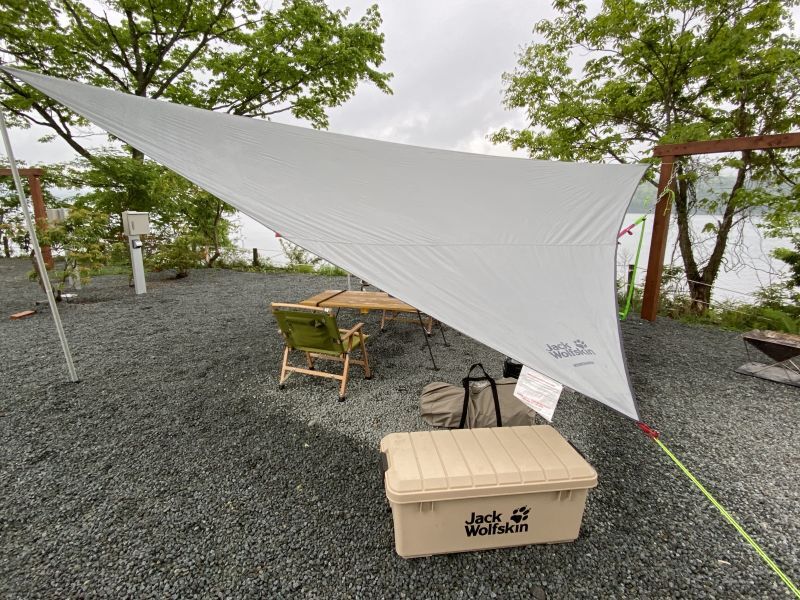 ジャックウルフスキンのタープ未使用です。 ジャックウルフスキンのタープ未使用です。