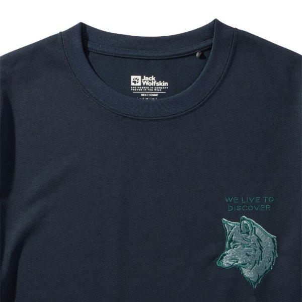 JP WOLF FACE EMB SS T - JackWolfskin専門店 ウルフハウス JP WOLF FACE EMB SS T - JackWolfskin専門店 ウルフハウス
