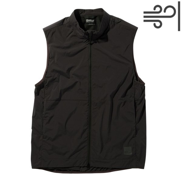 画像1: BIKE COMMUTE WIND VEST M (1)