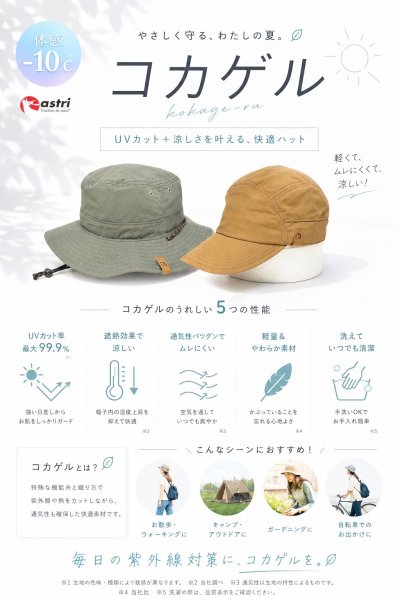 画像9: WRコカゲルサファリハット (9)